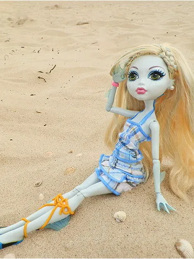 Monster High babát a Blue Lagoon és a kedvtelésből tartott