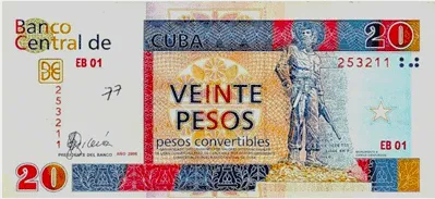 Кубински песо и кубинско конвертируемо песо, пари в света