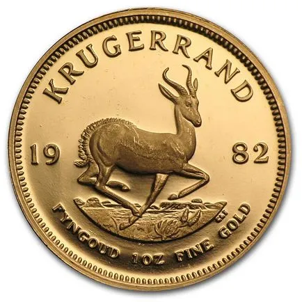 Krugerrand - dél-afrikai Krugerrand