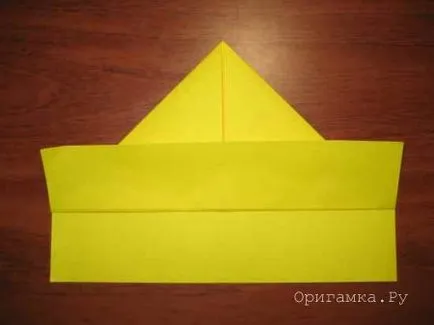 оригами лодка