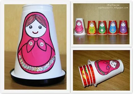 Matryoshka hârtie