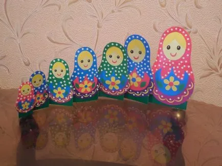 Matryoshka hârtie