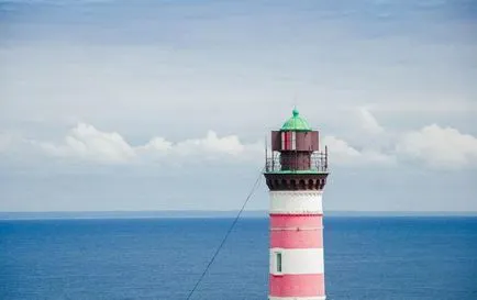 Lighthouse Shepelevskii - egy érdekes látnivaló informális leningrádi régióban