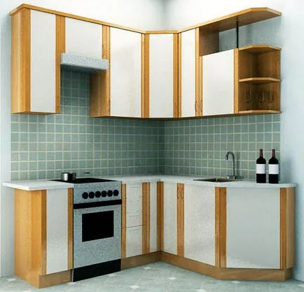 Мебели за малка кухня Как да изберем - златните правила на разширяването на пространството