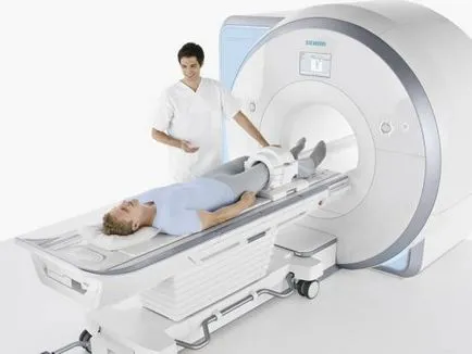 MRI на коляното, която показва как се прави