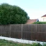 gard de lemn gard, tablă de șah, spic, jaluzele, răchită, spalier (fotografii video) din lemn