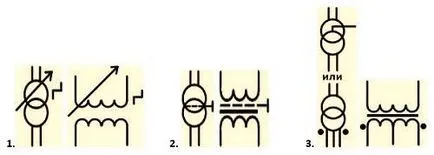 Определяне трансформатор в Схема
