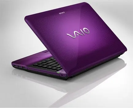 Felülvizsgálata elegáns notebook Sony Vaio VPC-ea3s1r