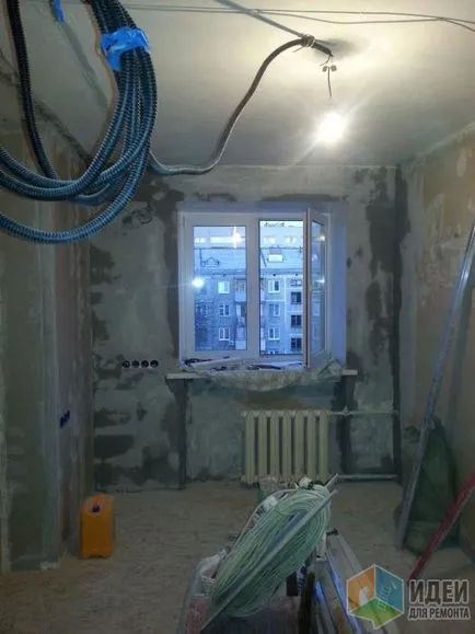 Друг реконструкция една спалня Хрушчов, идеи за ремонт