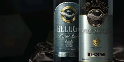 Jellemzői Beluga vodka