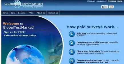 Globális piaci teszt kérdőívekre adott válaszok és lehetőségek a fogadó pénzt