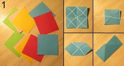 Origami Star și stele din hârtie cu mâinile dumneavoastră, artizanat, ateliere de lucru, video