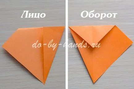 Origami papír karmok - körökre rendszer