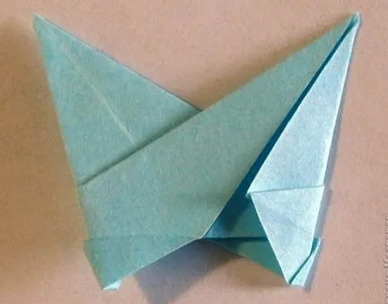 Origami csillag és a csillagok papírból kezeddel, kézművesség, műhelyek, videó