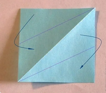 Origami csillag és a csillagok papírból kezeddel, kézművesség, műhelyek, videó