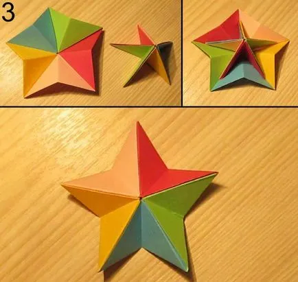 Origami Star și stele din hârtie cu mâinile dumneavoastră, artizanat, ateliere de lucru, video