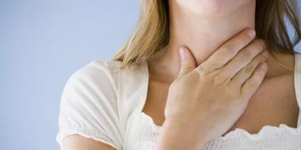Umflarea simptomelor gât, cauze, tratament, prevenire