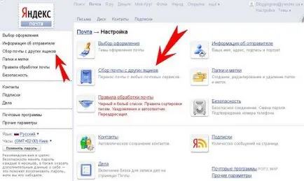Trimiterea de scrisori pe Yandex, blogging-ul si SEO