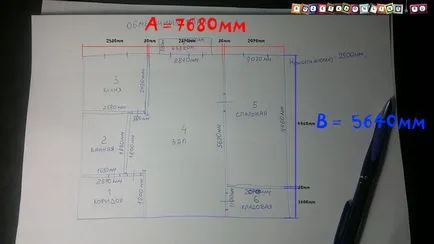 Planul de podea cu propriile lor mâini