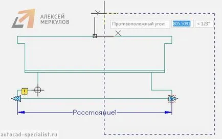 Динамични блокове в AutoCAD