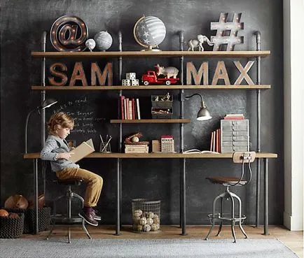 Детска стая за момче в стила на гараж, HTTP