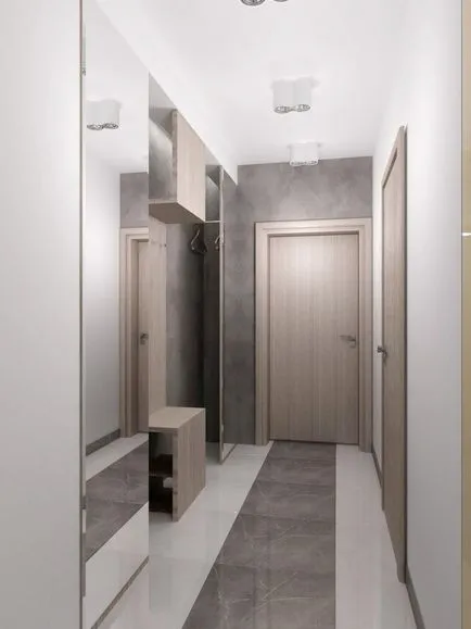 design interior hol al apartamentului ar trebui să fie un teribil, deoarece ca o carte de vizită