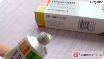 agenți antivirali Nizhpharm unguent oxoline nazal - „penny înseamnă în lupta pentru