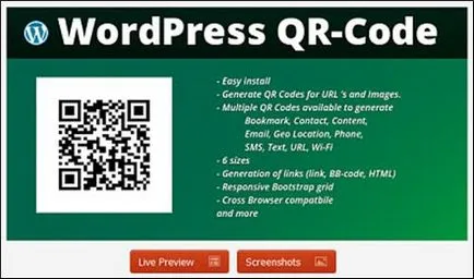 Qr codurile, și pe blog WordPress