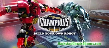 campioni Real Steel hack (ieftin) cu banii de pe iOS și Android