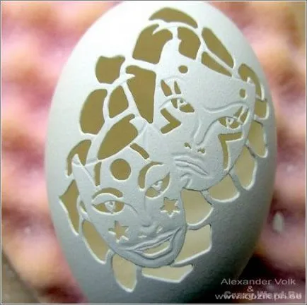 Carving tojáshéj