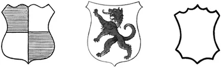 scut heraldic Română