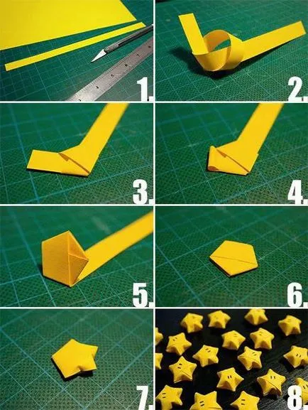 hârtie Lucky Star (origami) atelier