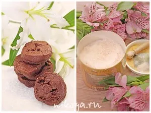 Шоколадови бисквитки - Fleur де SEL, най-вкусните портал RuNet