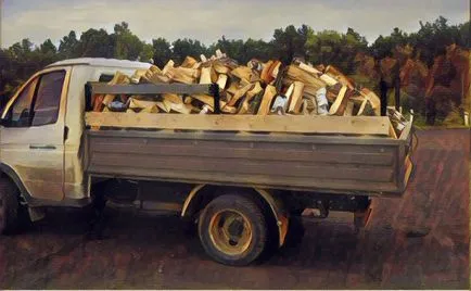 Cât de mulți metri cubi de lemn în ghazal - punctul de vedere al conducătorului auto