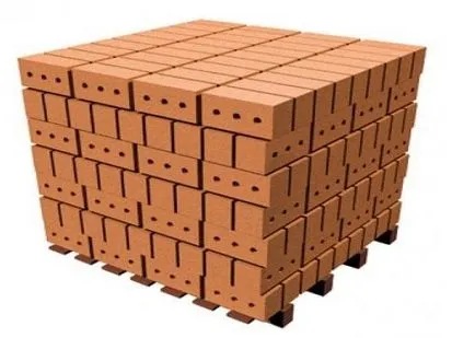 Câte bucăți de cărămidă în tigaie - tipuri de paleți și metode de stivuire cărămizi