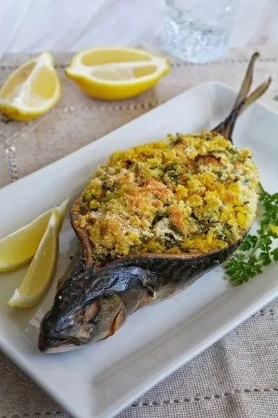 Як приготувати скумбрія фарширована рисом - рецепт, інгредієнти та фотографії (інгредієнти) Як приготувати скумбрія фарширована рисом - рецепт, інгредієнти та фотографії