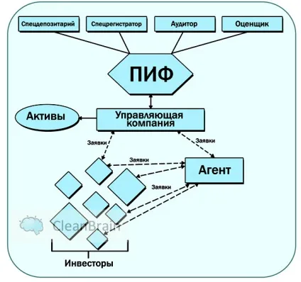 Як працюють ПІФи (пайові інвестиційні фонди), cleanbrain (чистих активів фонду) Як працюють ПІФи (пайові інвестиційні фонди), cleanbrain