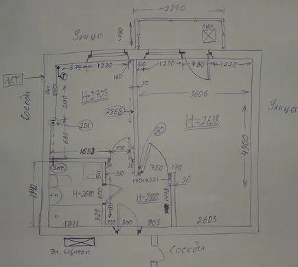 studio de design întâlni mai întâi cu ArchiCAD sau desena un plan de studio de măsurare