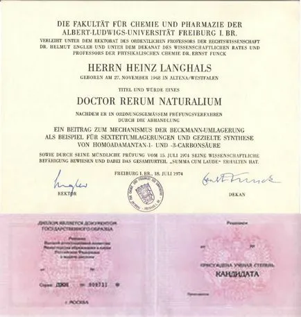 Doktor és PhD Németország, phd Magyarországon