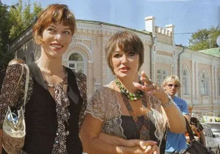 actriță sovietică, adus ca mama o stea la Hollywood Milla Jovovich a vândut-o la visele lor