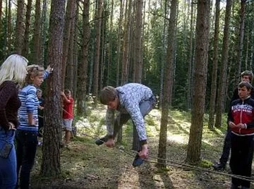 Sport és turisztikai akadálypályán