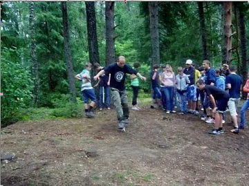 Sport és turisztikai akadálypályán