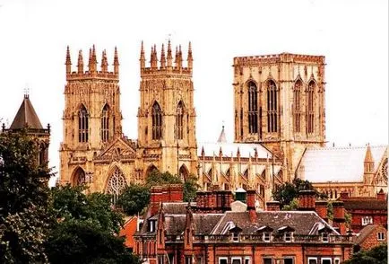 Medieval oraș englezesc din York, Buna ziua, Londra