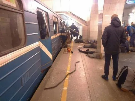 Sötét volt, és fojtogatott, mit Tanúk azt mondta a terrortámadás a metróban Petersburg - Hírek