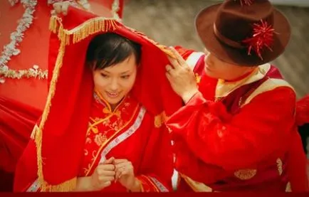 Сватба в китайски стил традиция на древен Китай