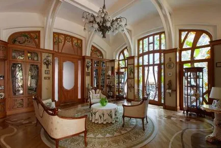 fotografii Art Nouveau interior, caracteristici