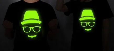 Glow în întuneric tricouri