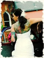 Tattoo terhet a menyasszony vagy a vőlegény Trump I - cikket készül az esküvőre és tippek