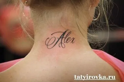 Tattoo nevek és jelentésük