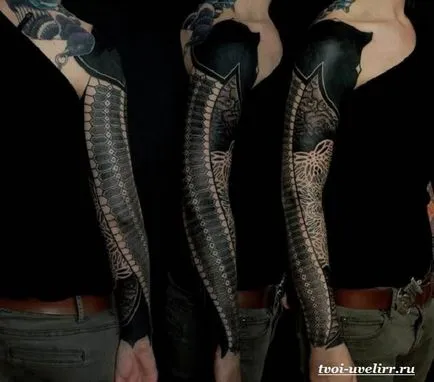 Blekvork tetoválások és jelentésük, az ékszerész